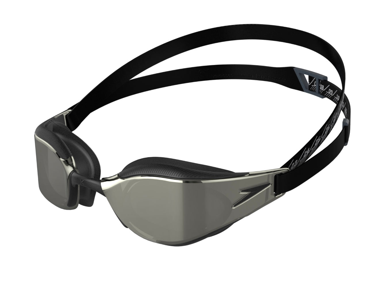 Speedo - FASTSKIN HYPER ELITE MIRROR - BLACK/OXID GREY/CHROME image 0