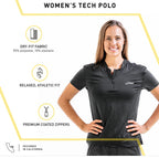 Finis - TECH POLO WOMENS Dry-Fit Polo image 2