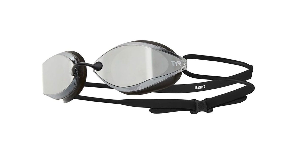 TYR Tracer-X Mirrored Goggles - Silver/ Black image 0