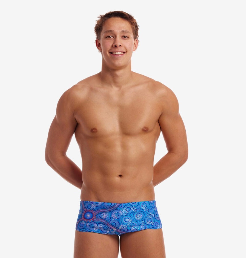 Funky Trunks - Sea Dreams - Mens Sidewinder Trunks image 0