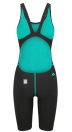 AMANZI Acceler8 RIZE Racing Kneeskin - Jet/Spearmint image 1