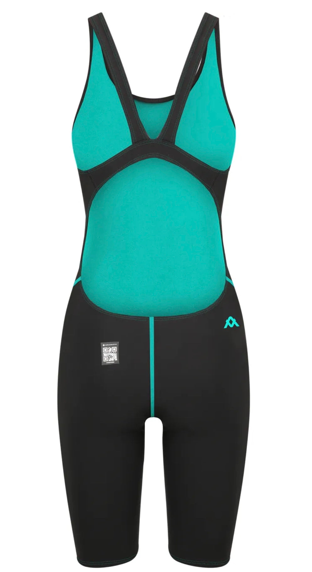 AMANZI Acceler8 RIZE Racing Kneeskin - Jet/Spearmint image 1