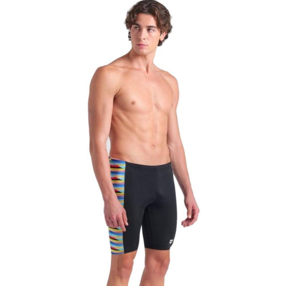 Arena - Racing Stripe Men's Jammer - Black / Multi image 3