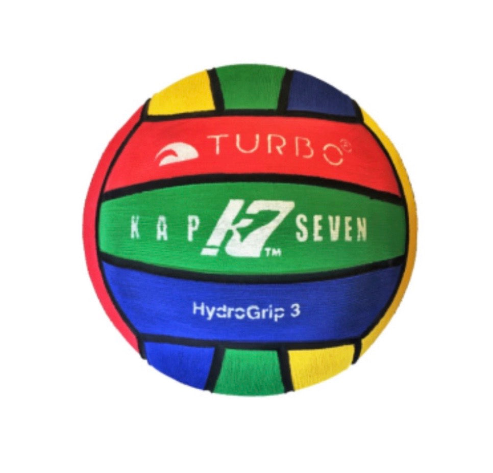 Size 3 water polo ball Multicolour - Turbo/Kap7 image 0