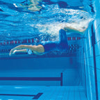 Arena - Women's Powerskin Carbon-AIR² Open Back - Blue/Grey/Yellow image 10