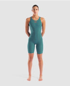Arena - WOMEN’S POWERSKIN IMPULSO JADE AURA OPEN BACK image 2