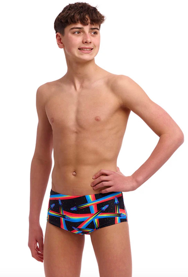 Funky Trunks - Pocket Rocket - Boys Sidewinder Trunk image 0