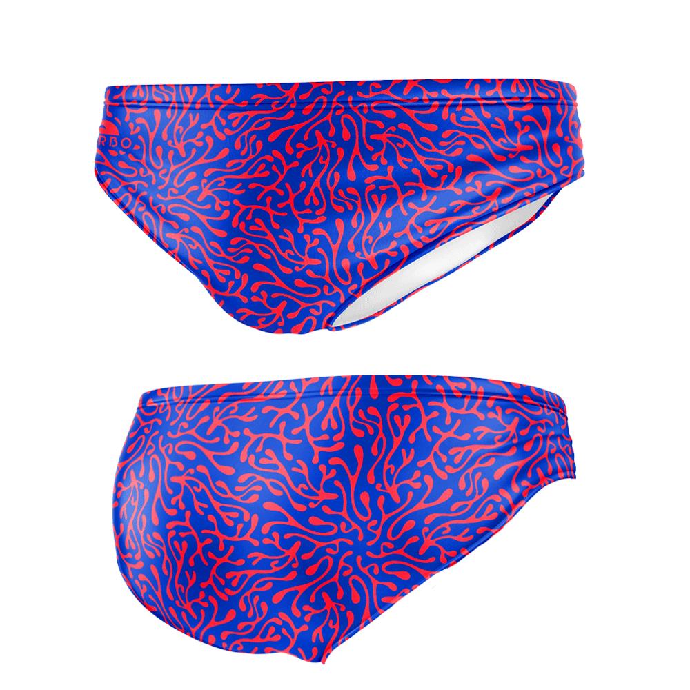 Turbo - WATER POLO Trunks - Neon Reef Blue