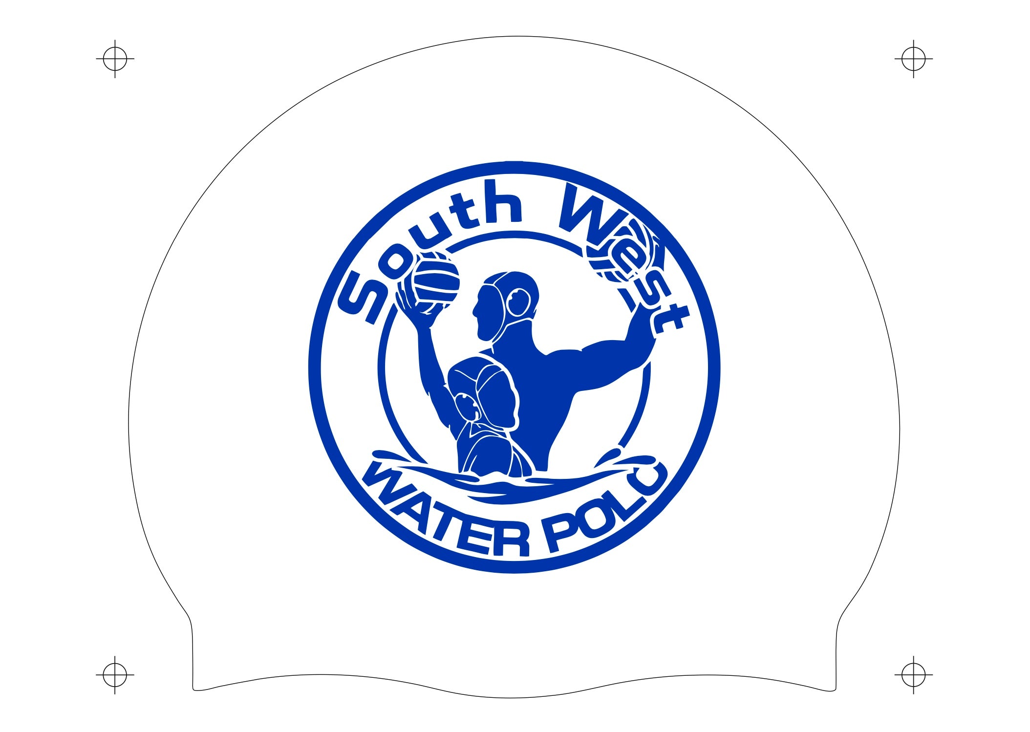 South West Water Polo - Silicone Swim Caps image 0