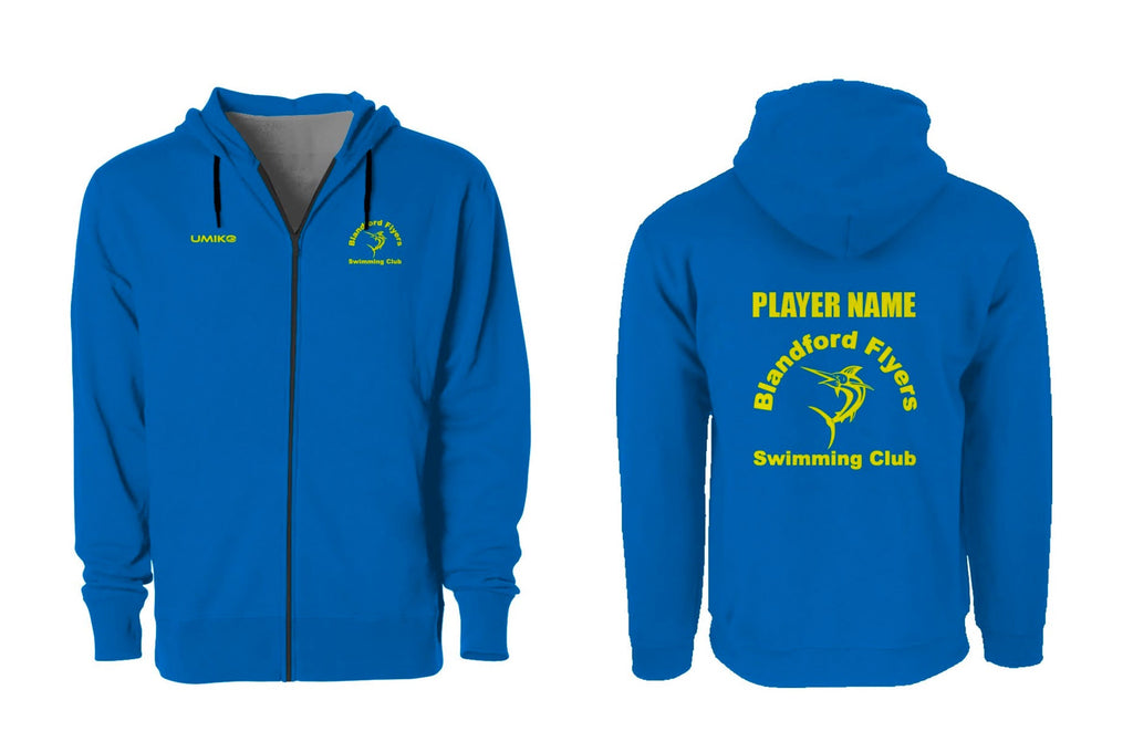 Blandford Flyers SC - Tech Zipped Hoodie. image 0