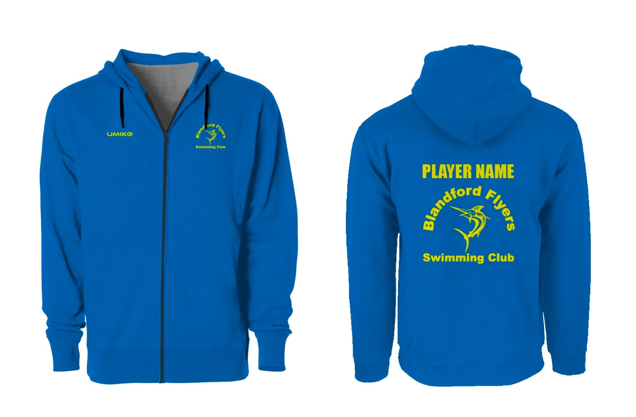 Blandford Flyers SC - Tech Zipped Hoodie. image 0