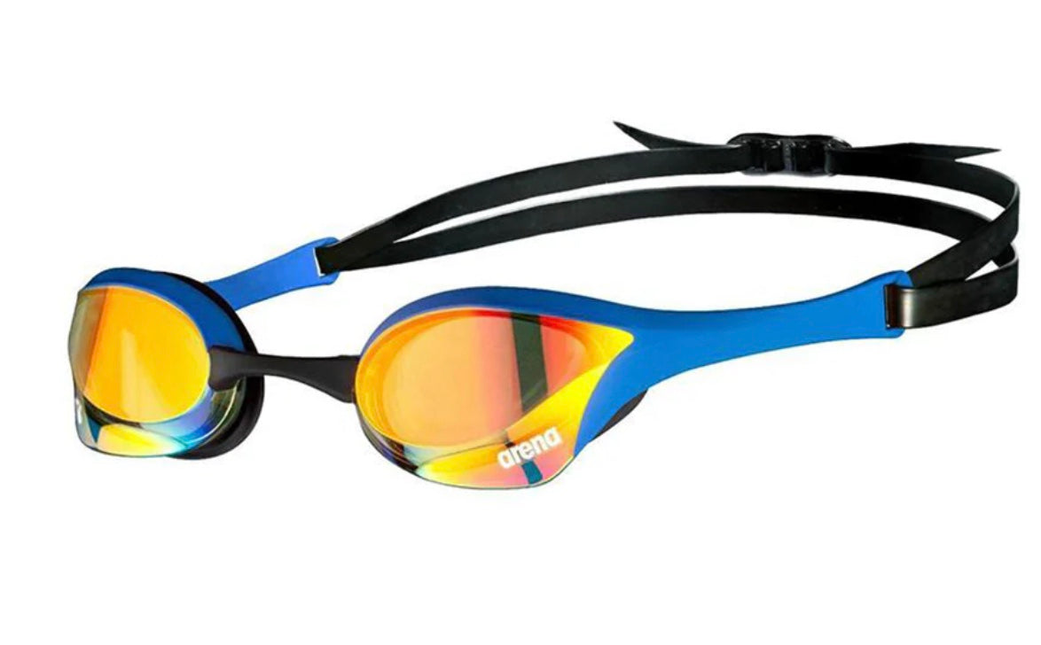 Arena Cobra Ultra Swipe Mirror - Copper / Blue image 0