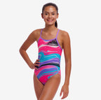 Funkita - Sweetest Swirl - Girl's Single Strap One Piece image 0