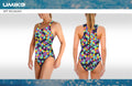 Triangle Purple Water polo costume- Umiko image 0