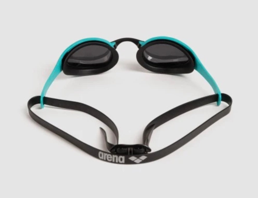 Arena Cobra Ultra Swipe swimming goggles - Smoke/Peacock image 2