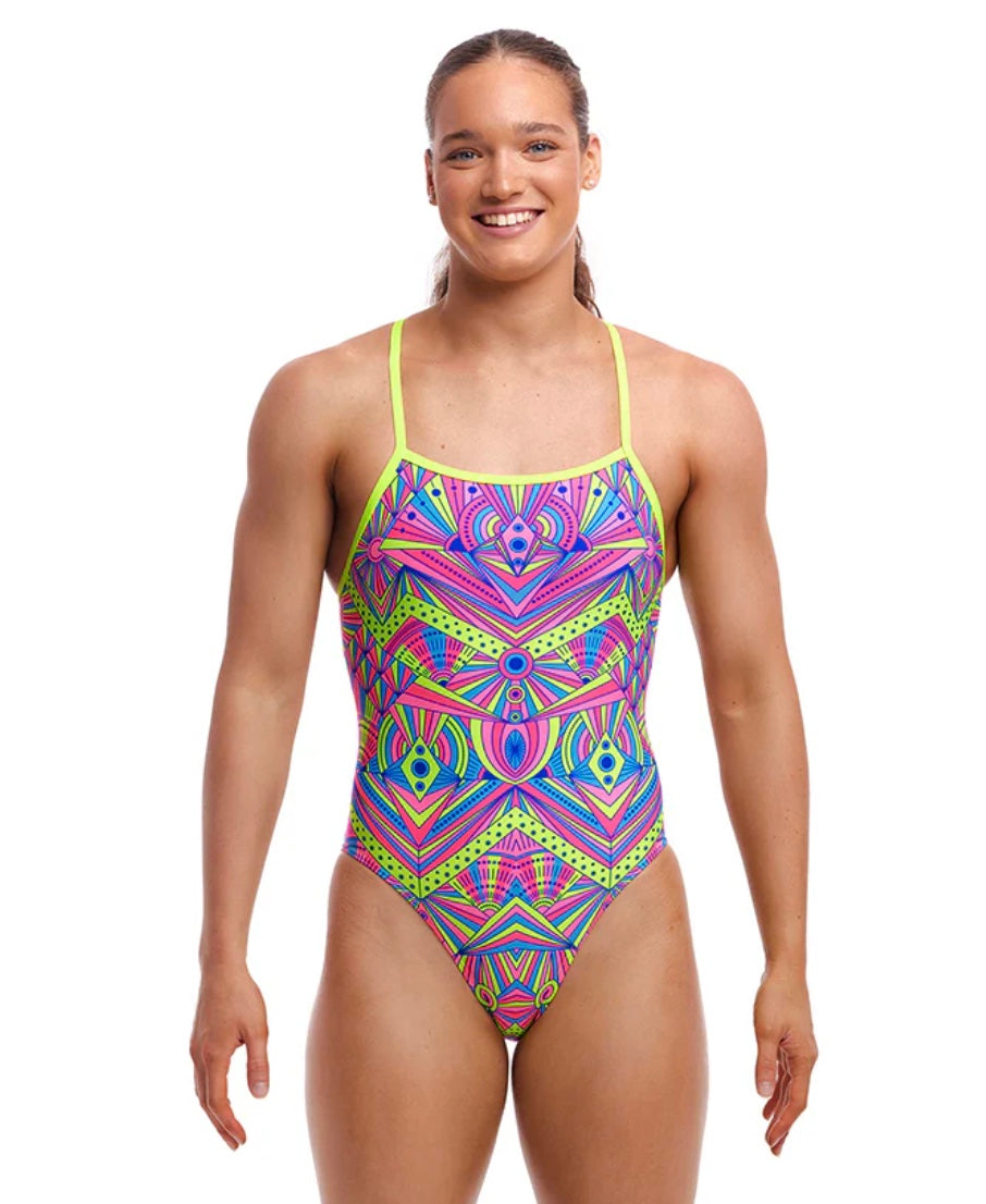 Funkita - Stellar Stars - Ladies Tie Me Tight One Piece image 0