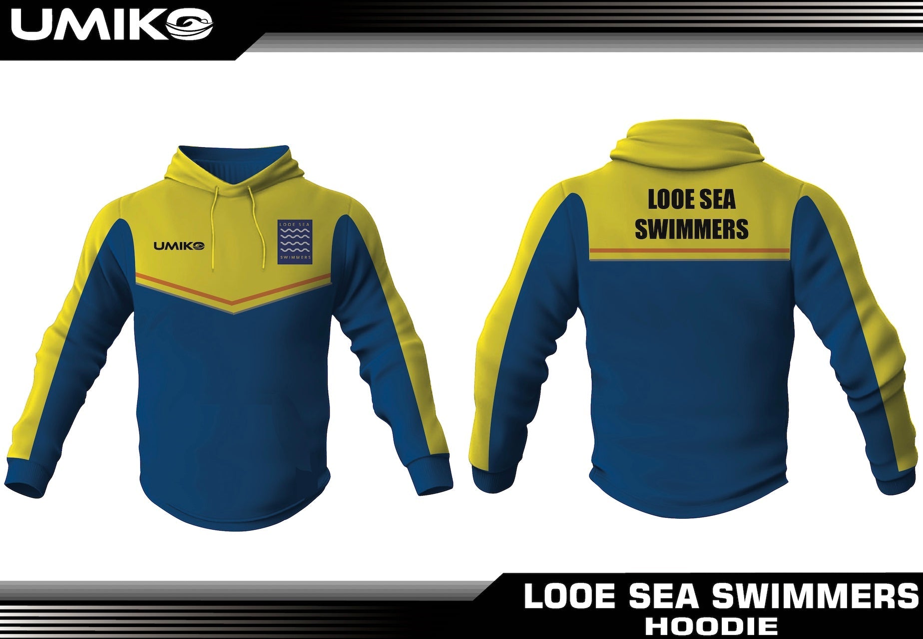LOOE Sea Swimmers - Tech Hoodie - Unisex image 0