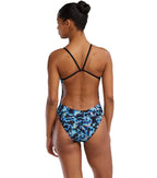 TYR DURAFAST ELITE® WOMEN'S CUTOUTFIT SWIMSUIT - Energia - Blue image 2