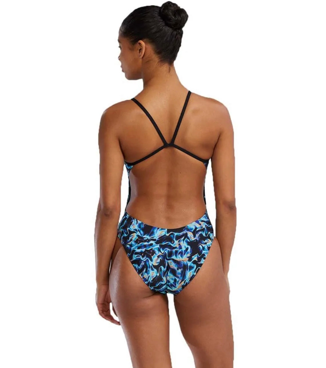 TYR DURAFAST ELITE® WOMEN'S CUTOUTFIT SWIMSUIT - Energia - Blue image 2