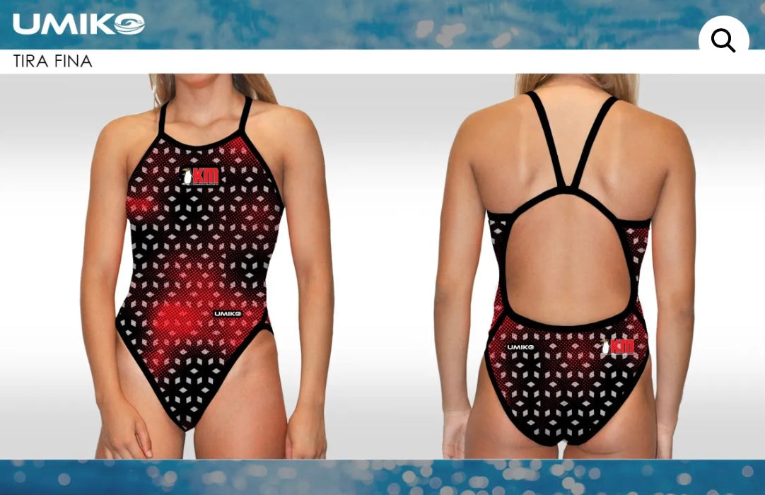 Kenilworth Masters – Swimming costume- Thin strap image 0