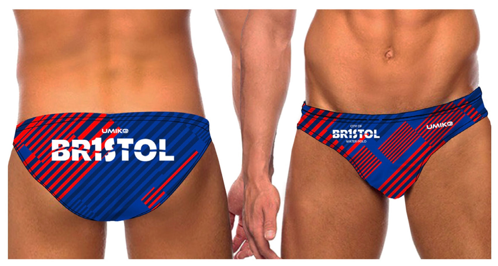 Brand New - City of Bristol - Boy's / Men's Water Polo Trunks image 0