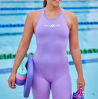 Amanzi - Core Knee length Swimsuit  - Iris image 4