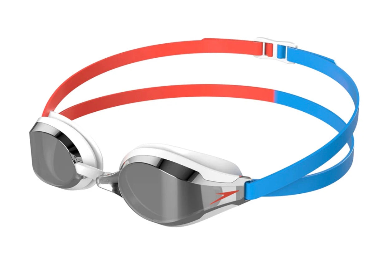 Speedo - Fastskin Speedsocket 2 Mirror Goggles - Red / Blue image 0