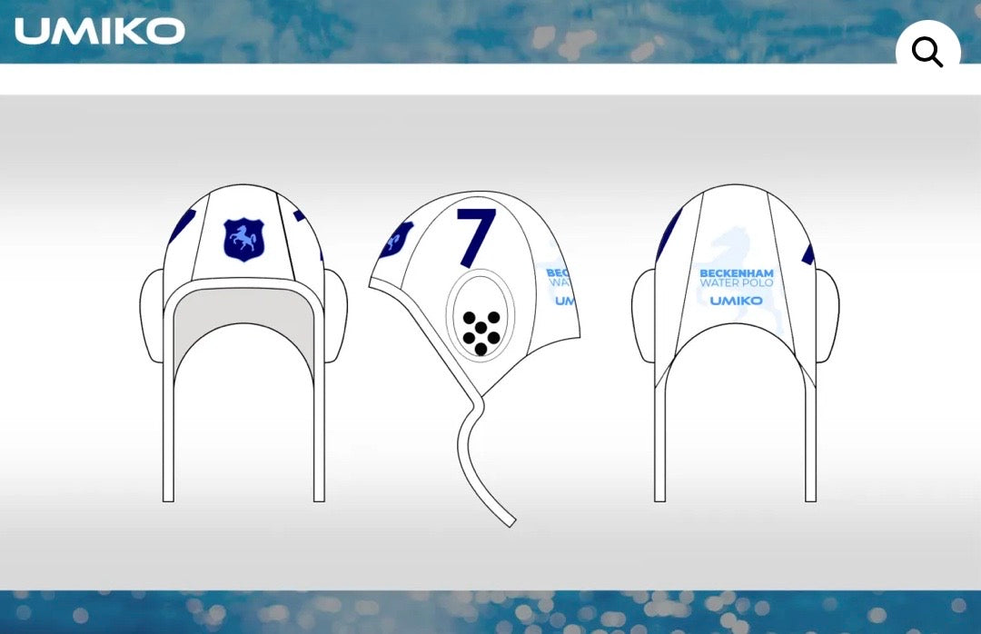 Beckenham Set of 26 Water Polo caps - Umiko image 0