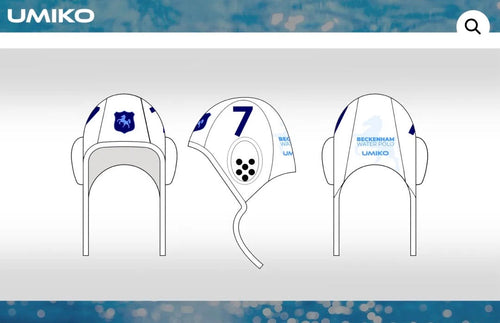 Beckenham Set of 26 Water Polo caps - Umiko image 0