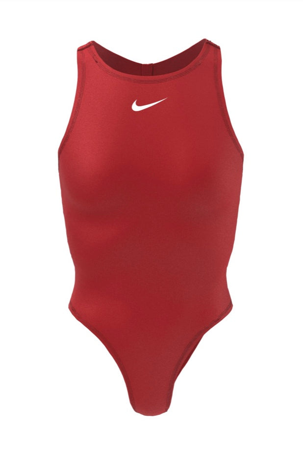 Nike Hydrastrong Solid Water Polo One Piece- University Red image 1