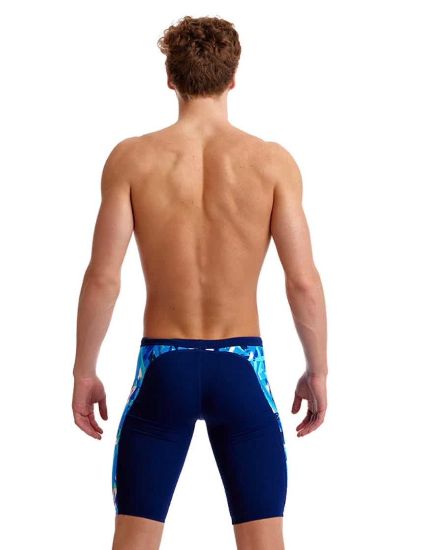 Funky Trunks - Bashed Blue - Mens Jammer image 2
