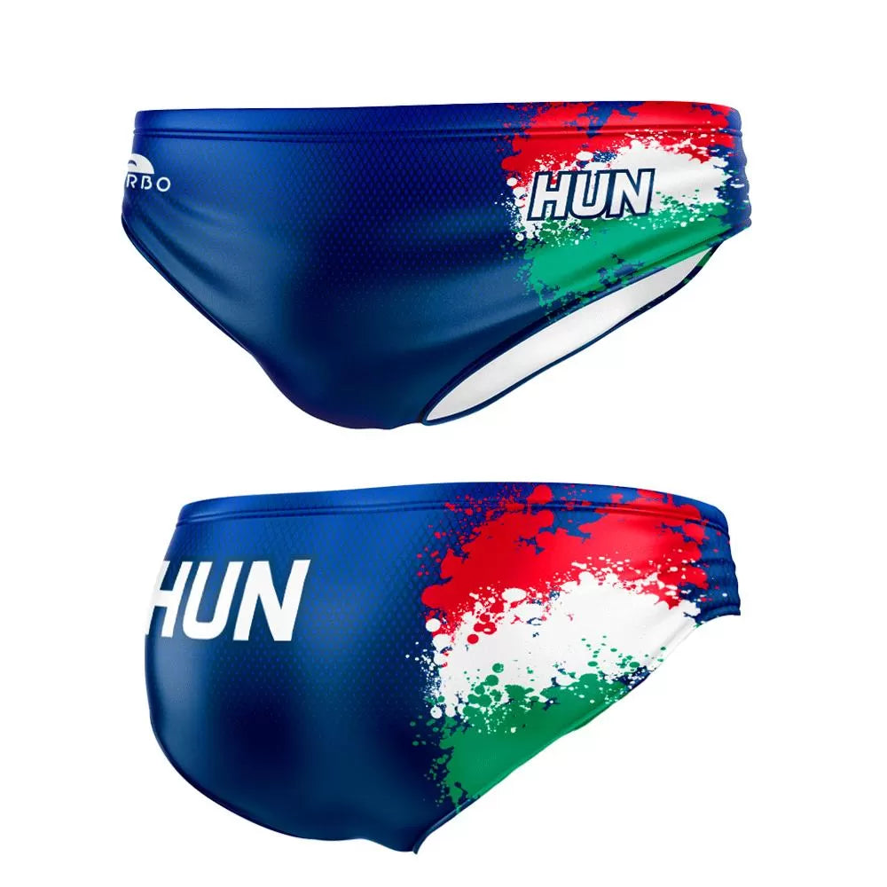 Turbo - WATER POLO Trunks - Hungary Paint image 0