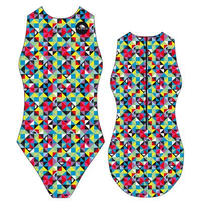 Water polo costume - Red Origami - Turbo