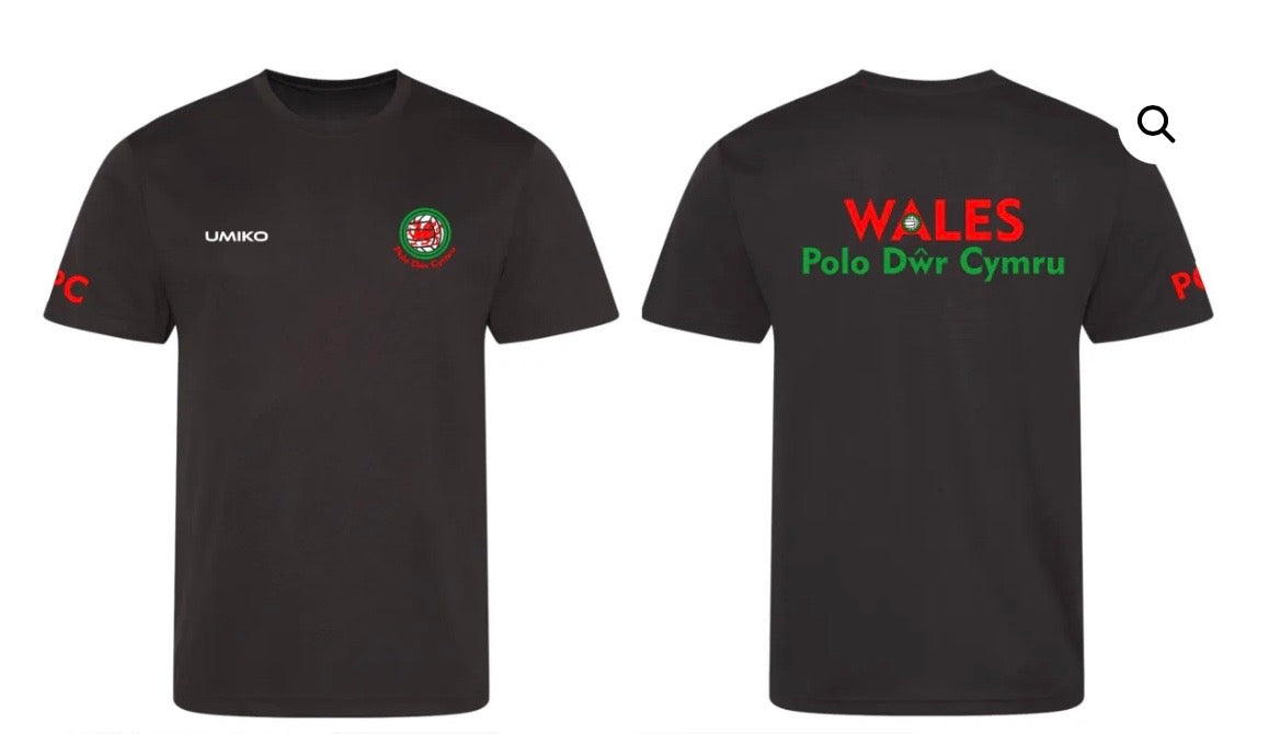 Wales Water Polo Training Kit- Performance T’shirt – Umiko image 0