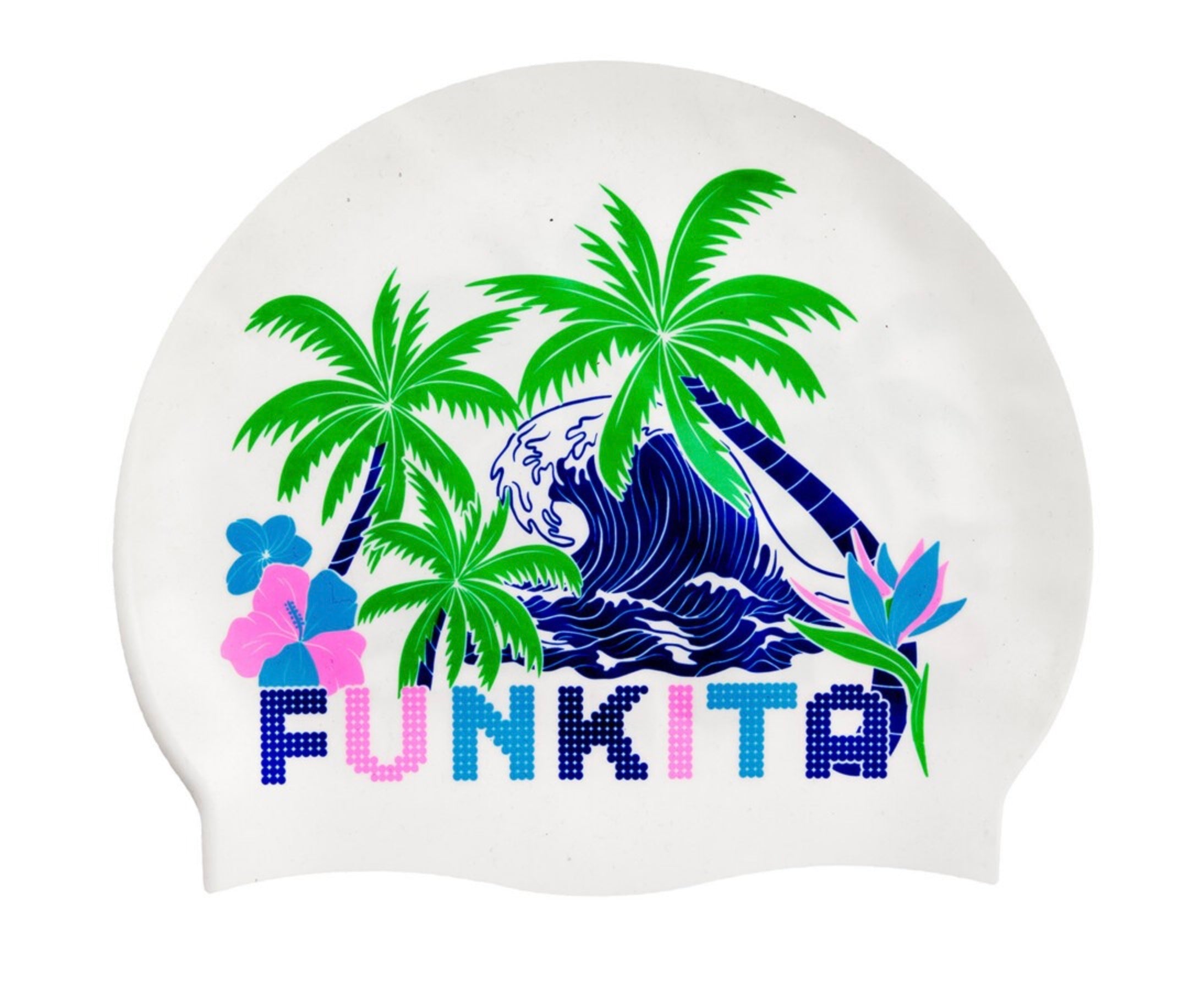 Funkita - Ukule Babe - Silicone Swimming Cap image 0