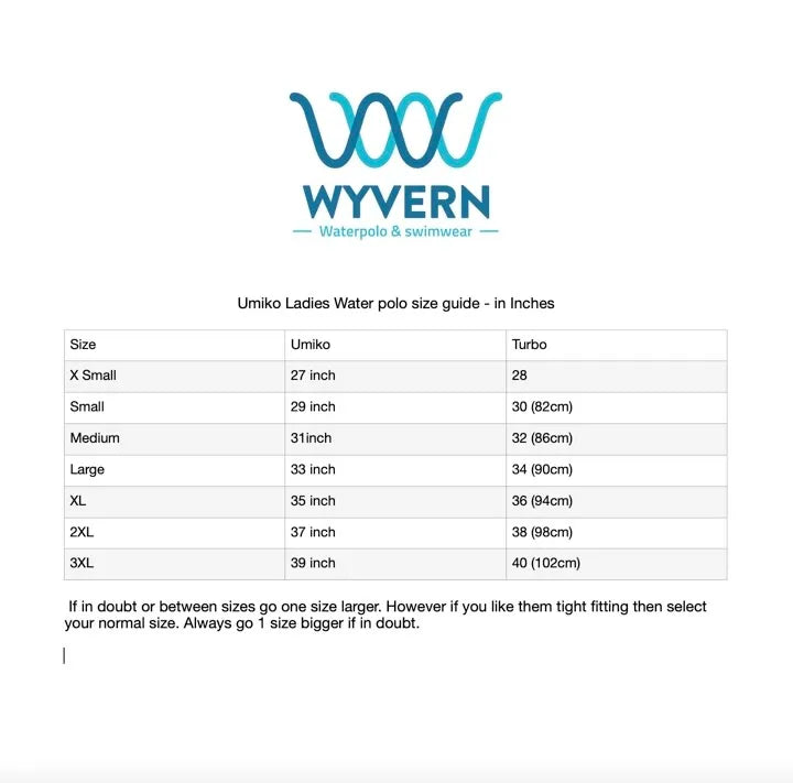 Welsh Wanderers Water polo costume- Umiko - Goal Keepers image 1