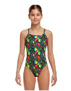 Funkita - Dot Matrix - Girls Diamond Back One Piece image 0