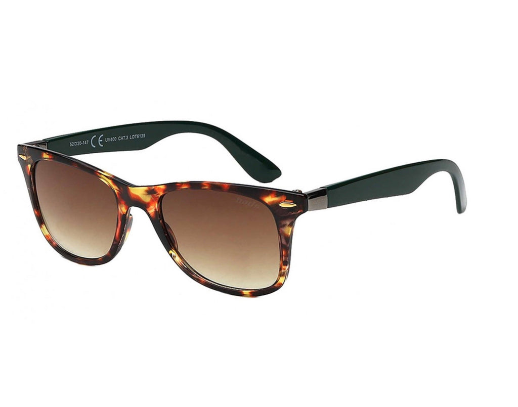 Bads- Sunglasses- Havana-green  & Brown gradient Lens image 0