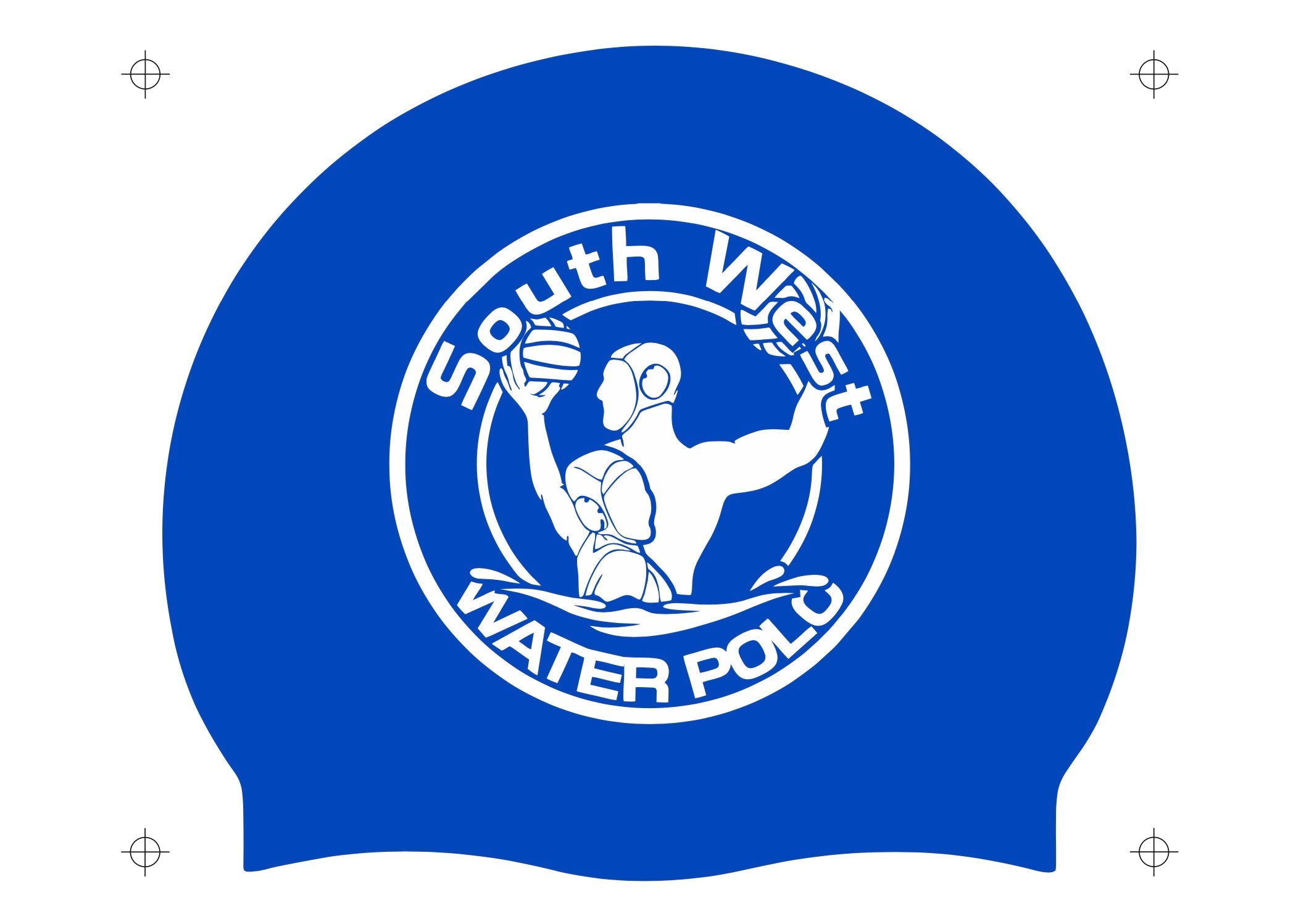 South West Water Polo - Silicone Swim Caps image 1