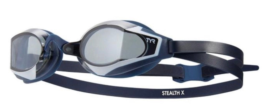 TYR Stealth X Goggles - Smoke/ Navy image 0