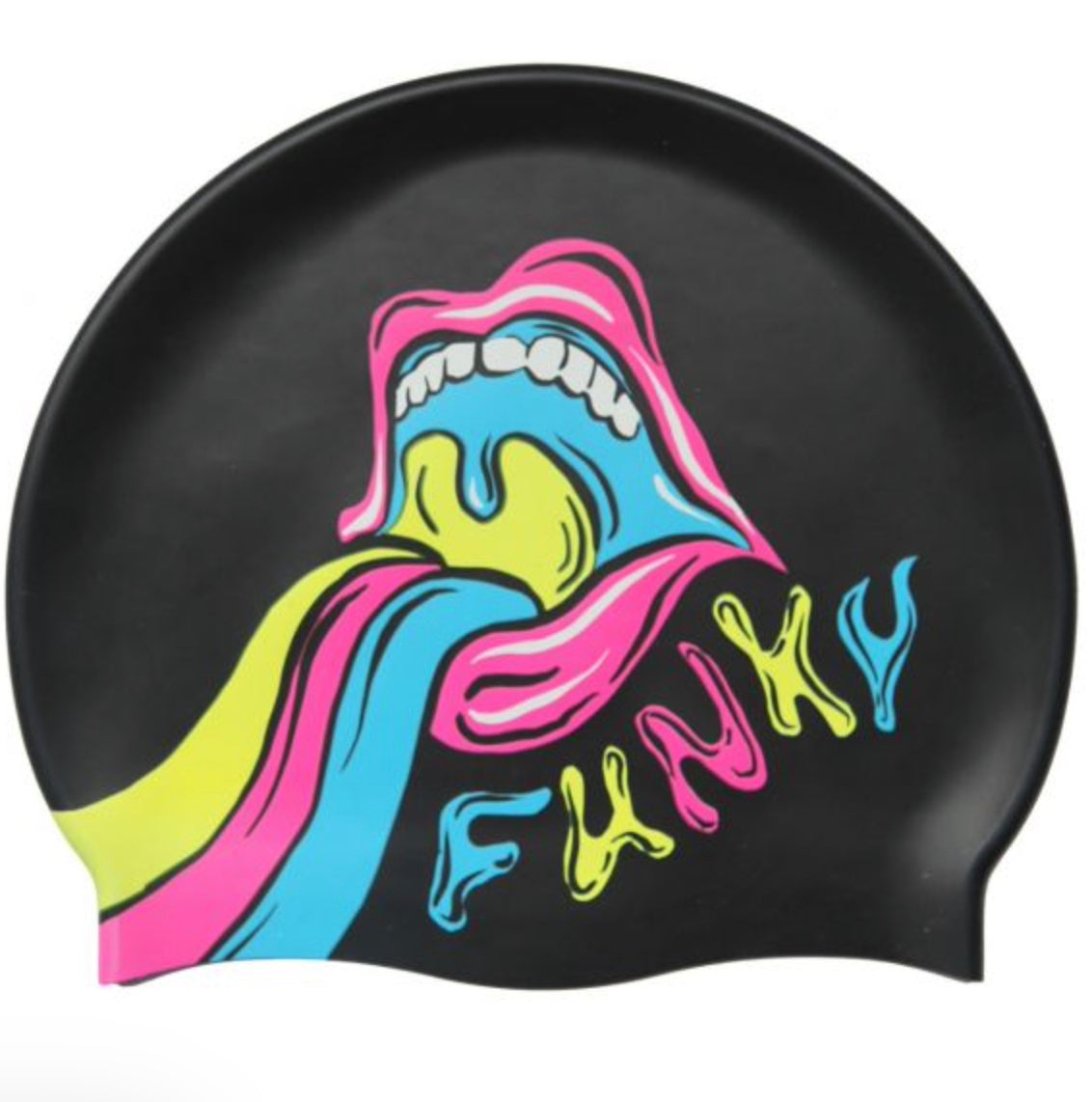 Funky - Slurpee - Silicone Swimming Cap image 0