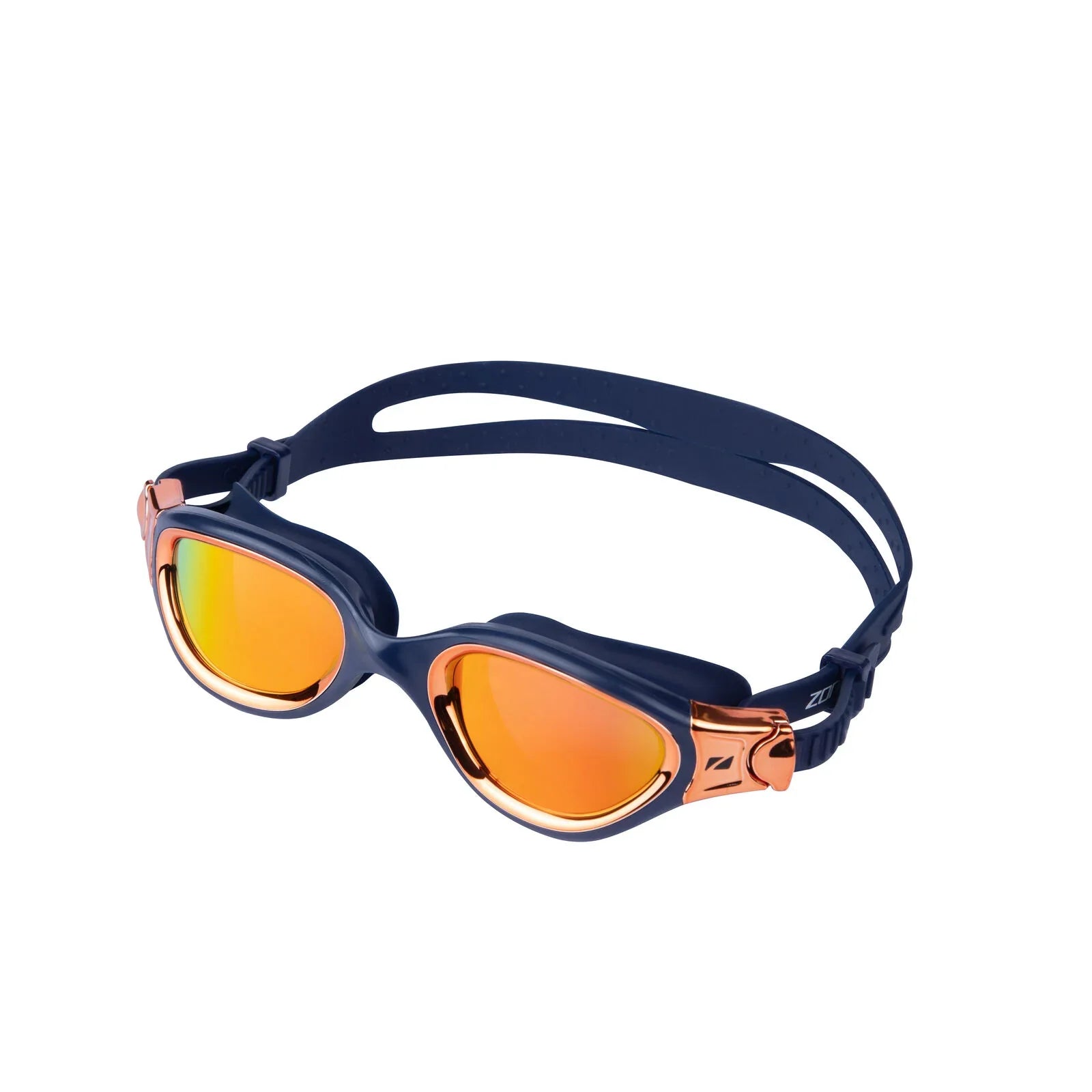 ZONE 3 VENATOR-X SWIM GOGGLES - Navy/Copper image 0