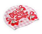 Turbo Silicone Swim Cap - Cherry Bomb image 0