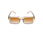 Bads- Sunglasses- Transparent beige  & Brown gradient lens image 2
