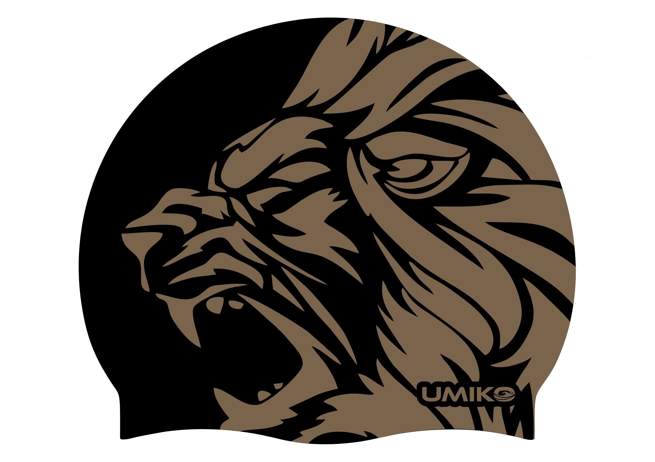 New Lion Premium Silicone Swim Cap - Umiko image 0