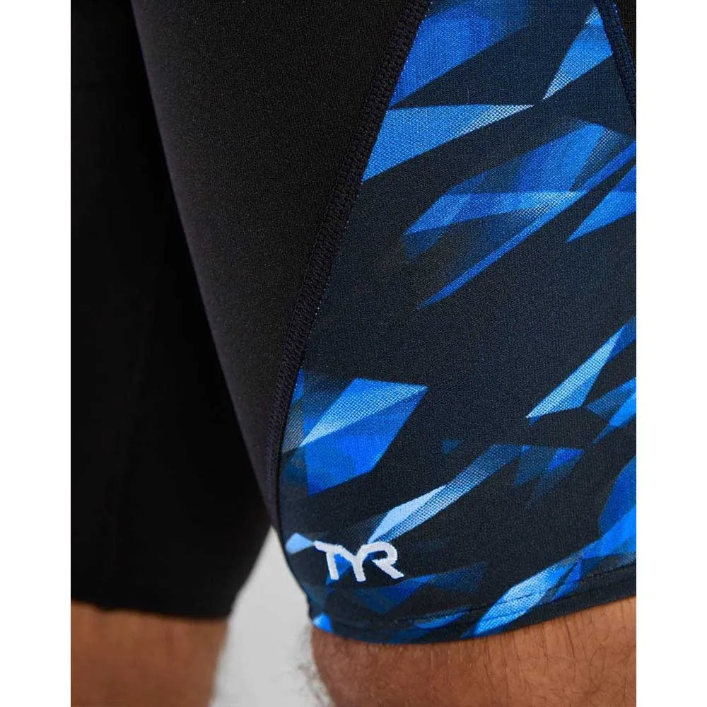 TYR Mens Triadic Blade Splice Jammer - Blue image 2