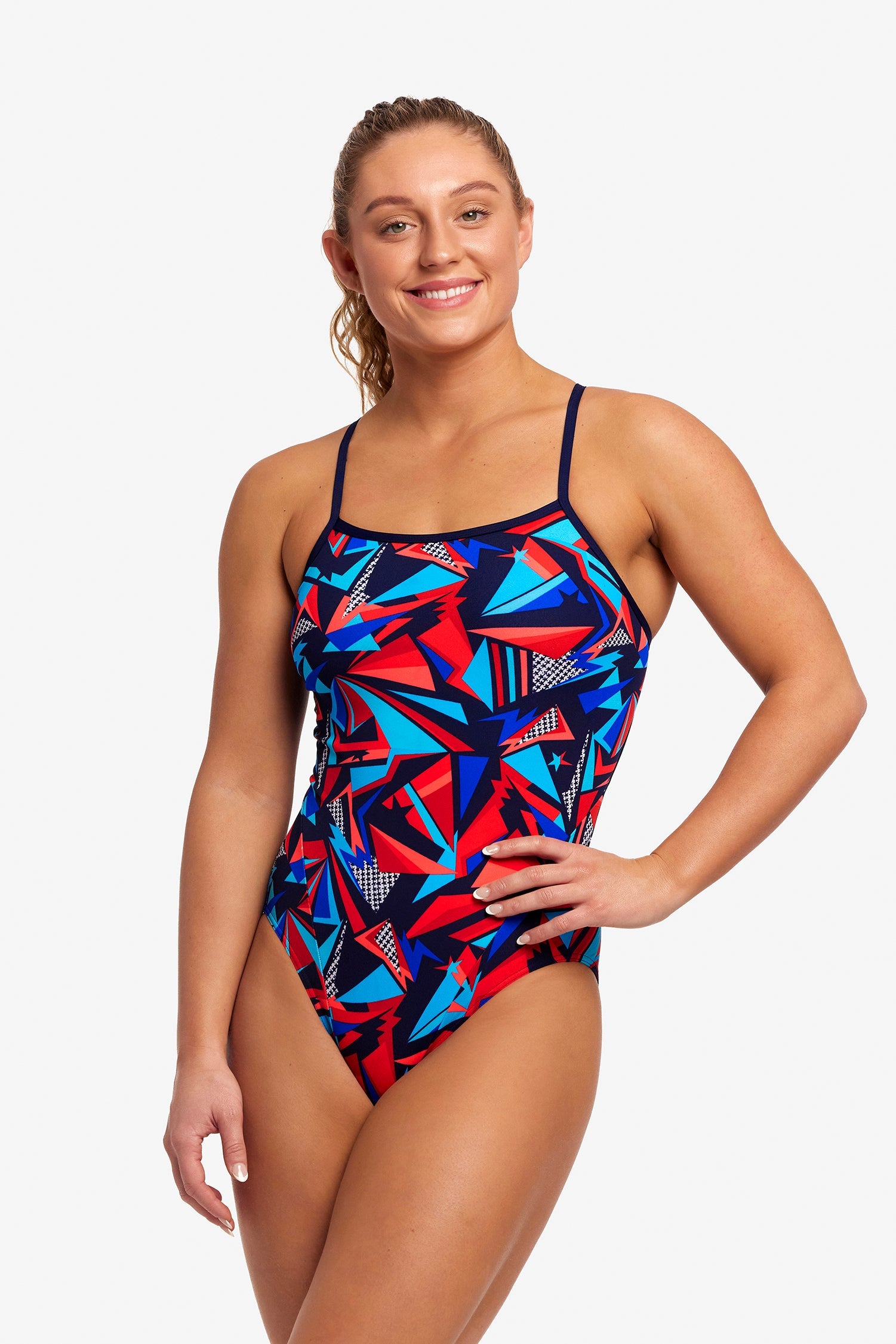 Funkita - Patriot Beat - Ladies Single Strap One Piece image 3