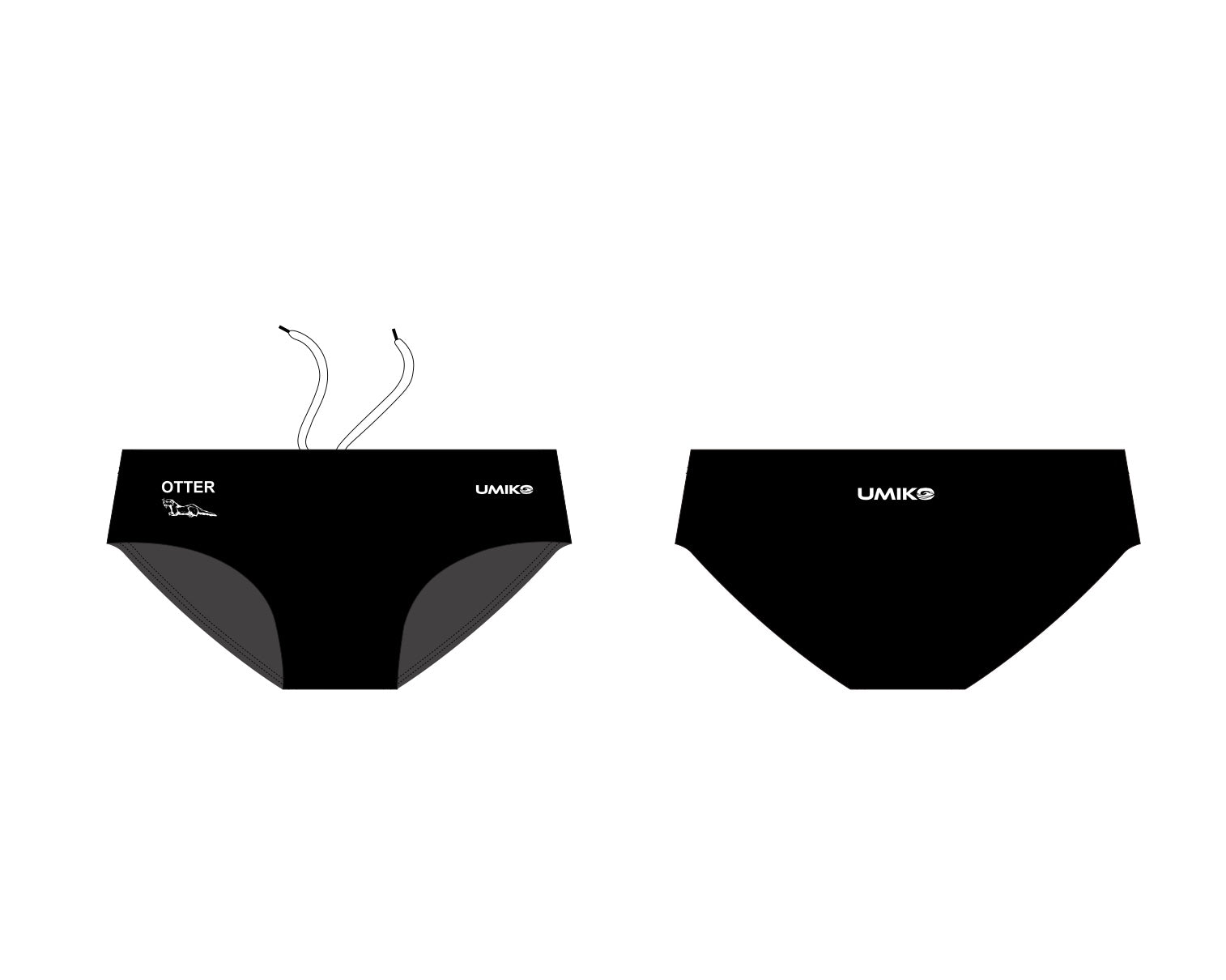 OTTER SWIMMING - Swimming Trunks ( 8cm) - Umiko image 0