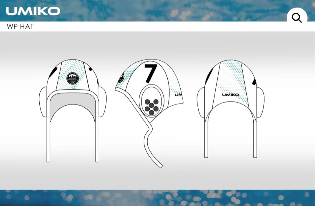 Chelmsford Water polo – Set of 26 Waterpolo caps image 3