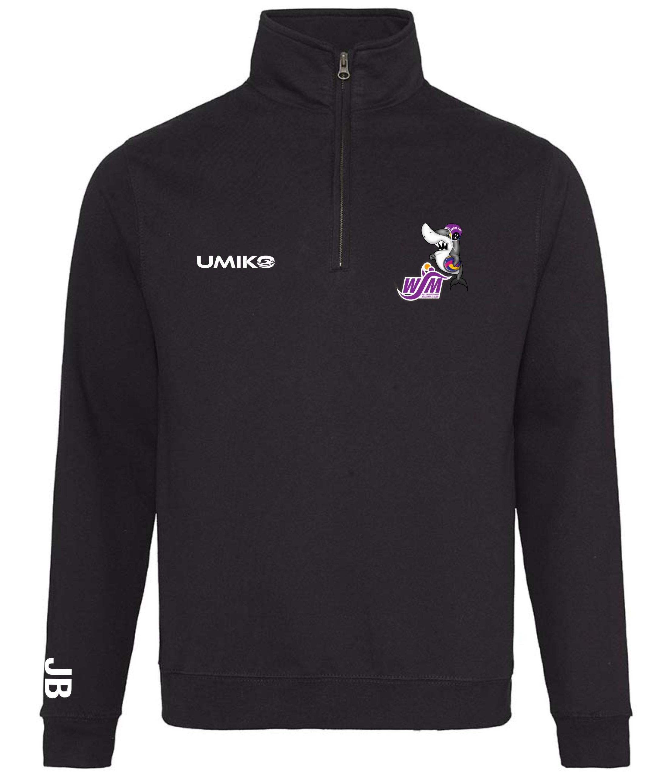 Weston-s-Mare SC – Cotton Zip Neck Sweatshirt. image 1